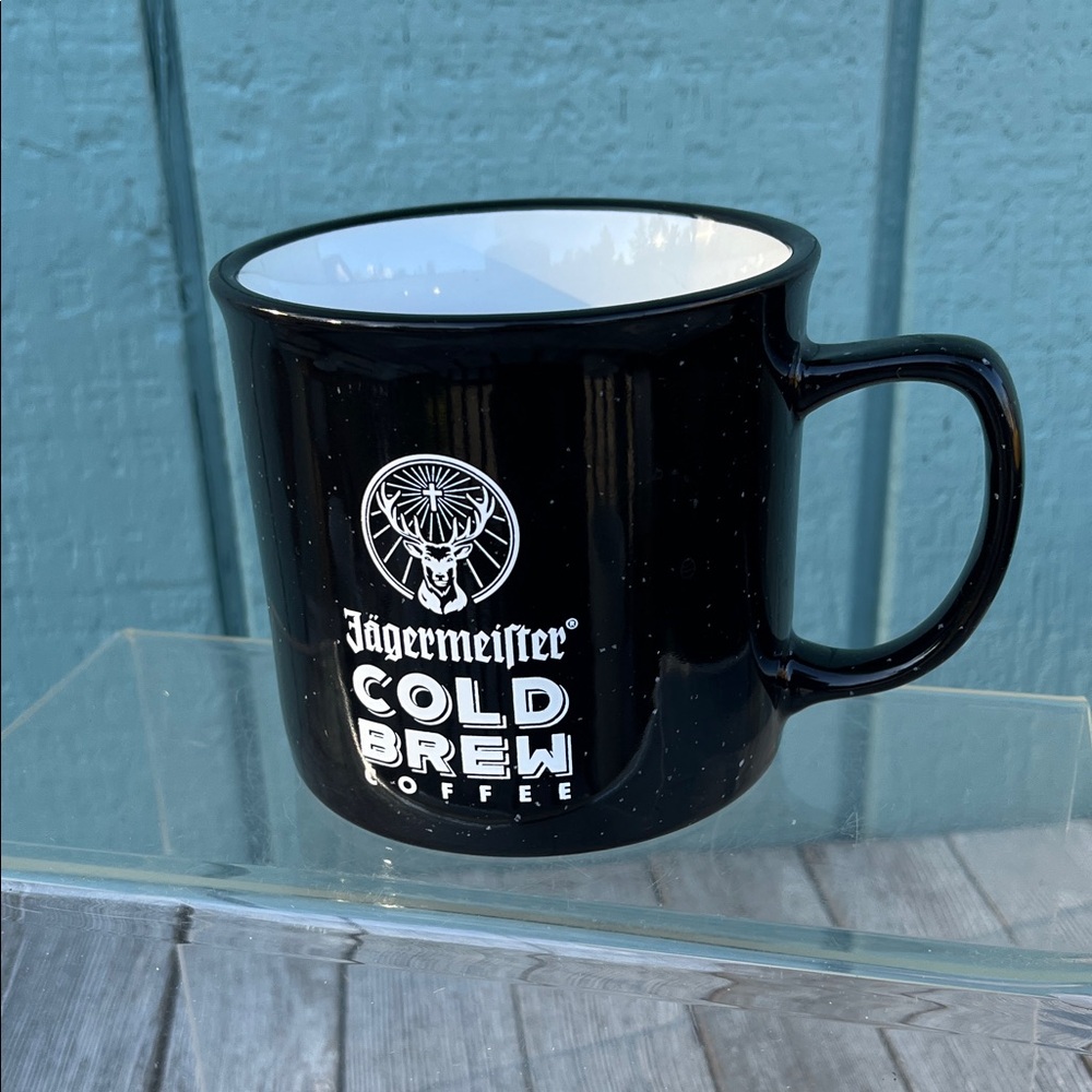 Jagermeister Black and White Cold Brew Mug